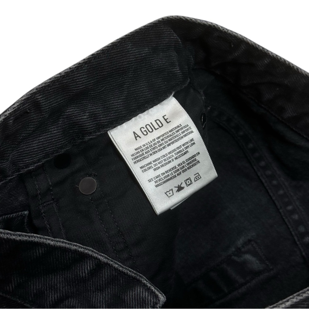 AGOLDE Criss Cross Skirt‎ Size 24 in Black - Picture 9 of 9